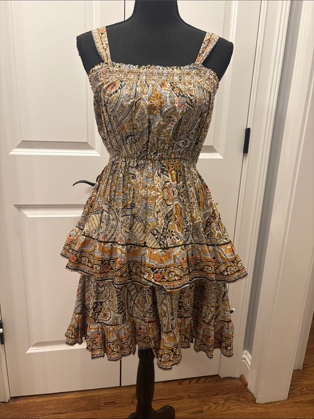NWT Cleobella paisley handmade cotton dress